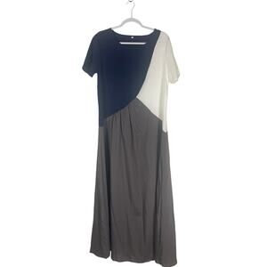 womens 3 color lightweight pullover dress size L